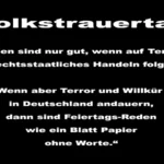 RK Selztal – Rede von Fabian Hofius zum Volkstrauertag 2021 bei der Gemeinde Klein-Winternheim