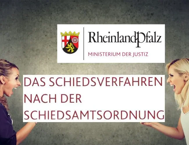 Schiedsverfahren in RLP nach der Schiedsamtsordnung für die VG Eich