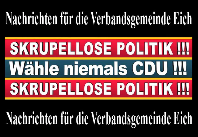 Nachrichten für die Verbandsgemeinde Eich