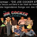 Das Wormser - "DIE JOE COCKER STORY" mit Chris Tanzza und Band in der Stadt der Niedertracht erlebt die legendären Songs von Joe Cocker