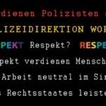 Verdienen Polizisten der Polizeidirektion Worms Respekt