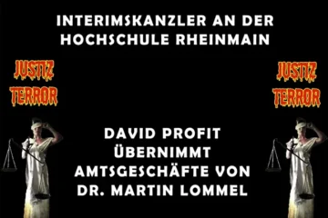 Interimskanzler an der Hochschule RheinMain – David Profit übernimmt Amtsgeschäfte von Dr. Martin Lommel