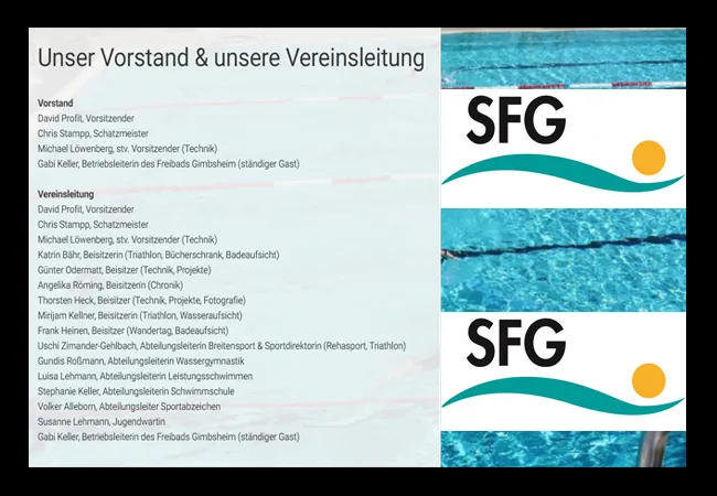 Thorsten Heck von David Profit zum Beisitzer in Vereinsleitung von SFG Gimbsheim für Technik, Projekte und Fotografie berufen