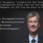 Richter Bergmann Landgericht Bad Kreuznach – Kam vom Amtsgericht Worms über das OLG Koblenz Thomas Bergmann ist DFB Vize und neigt zu Willkür
