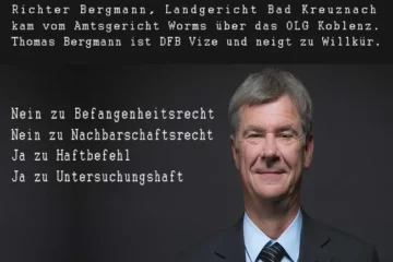 Richter Bergmann Landgericht Bad Kreuznach – Kam vom Amtsgericht Worms über das OLG Koblenz