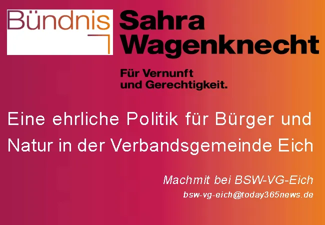 Machmit bei BSW für die Verbandsgemeinde VG-Eich